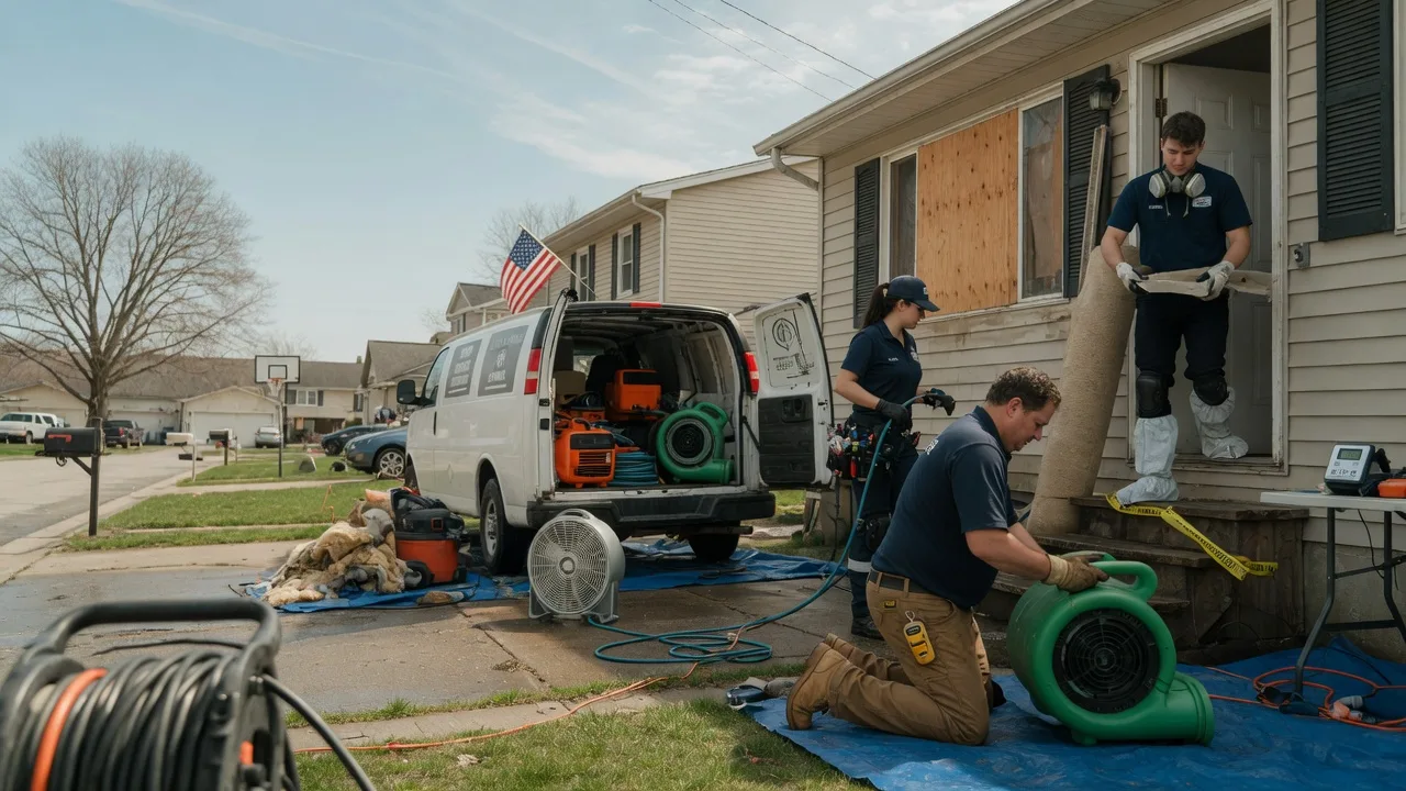 Water Damage Restoration in Iroquois, IL near me